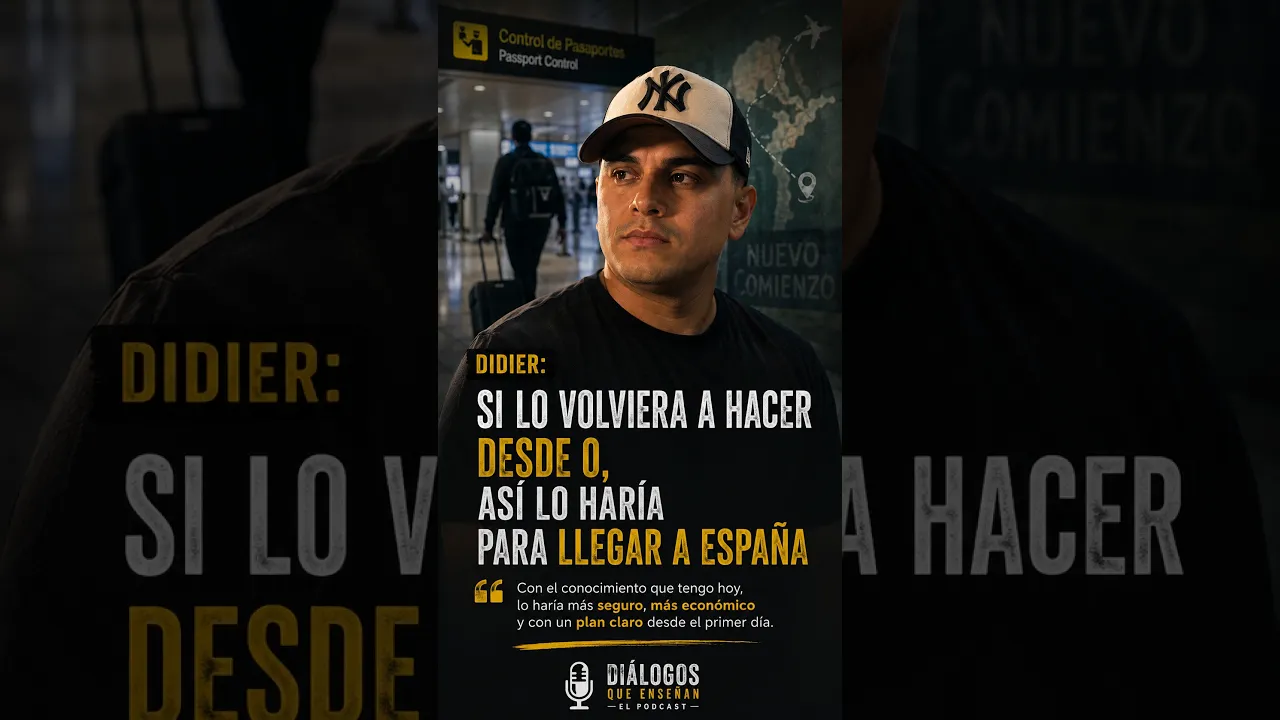 Didier explica cómo volvería a empezar para llegar a España